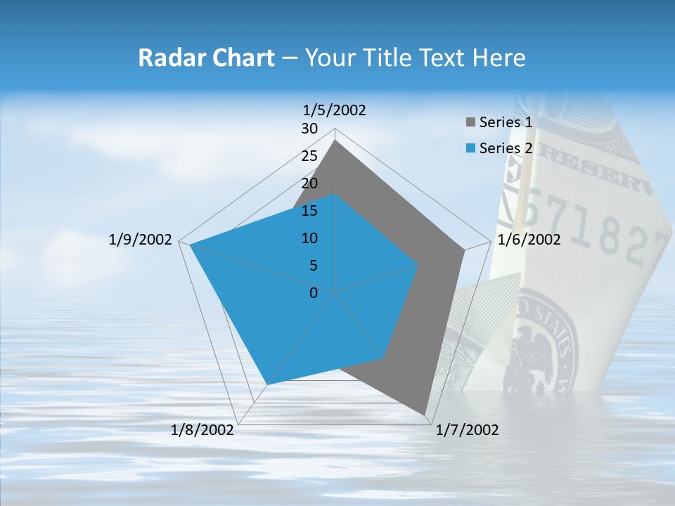 Money Ship PowerPoint Template