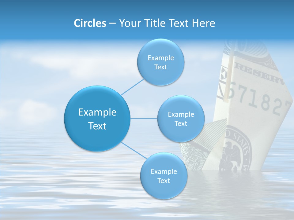 Money Ship PowerPoint Template