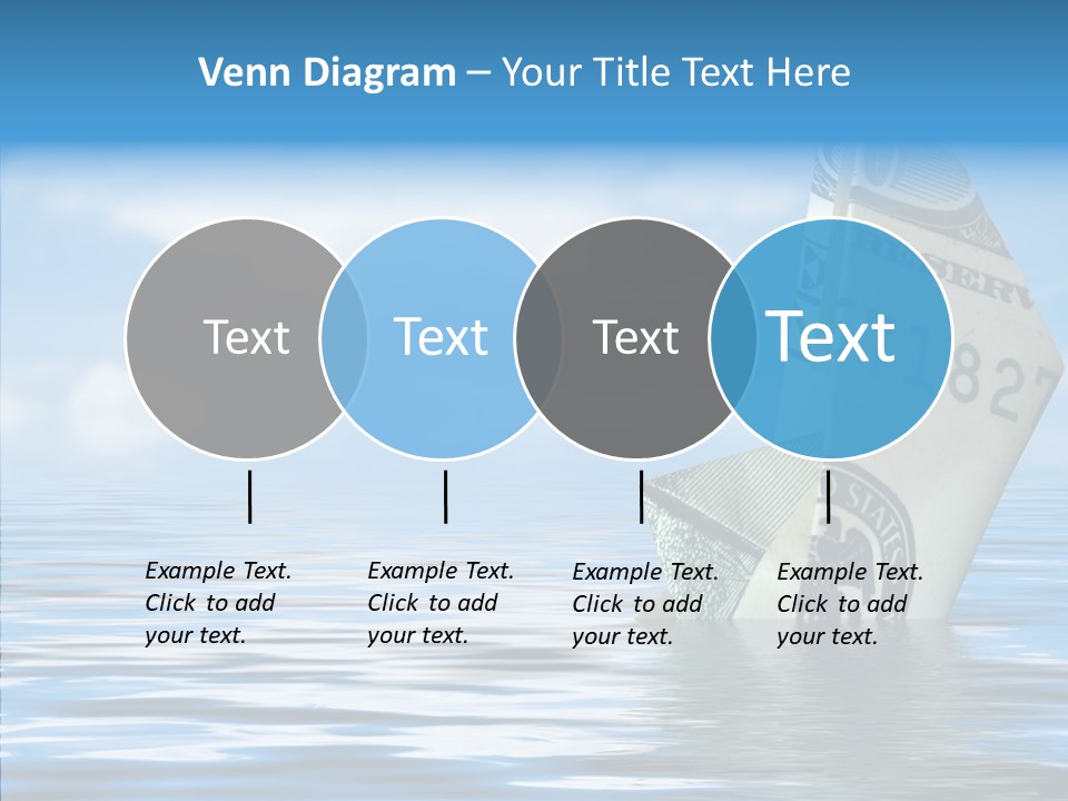 Money Ship PowerPoint Template