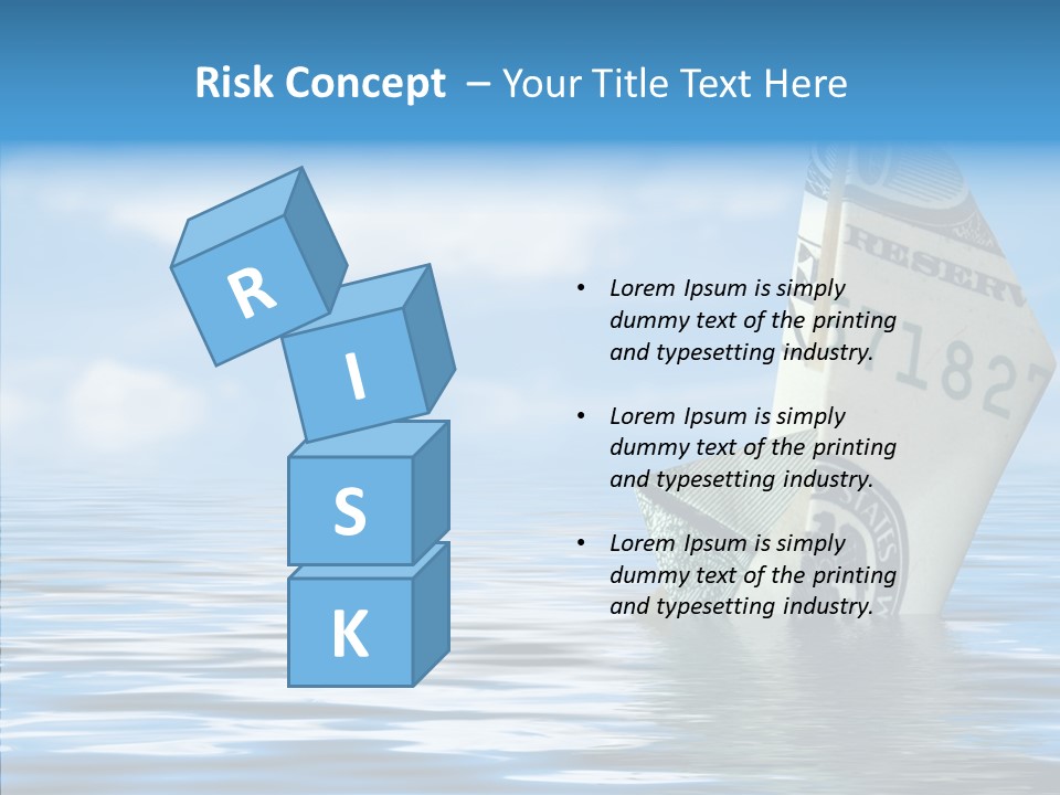 Money Ship PowerPoint Template