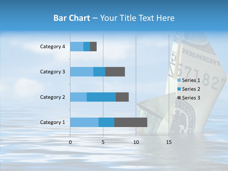 Money Ship PowerPoint Template