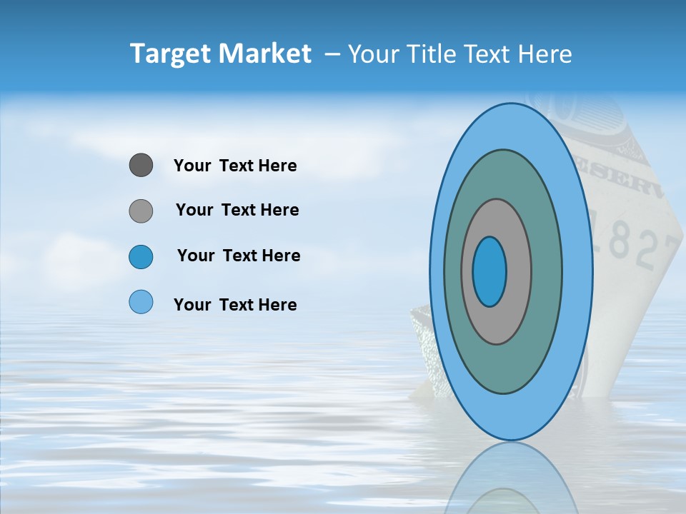 Money Ship PowerPoint Template