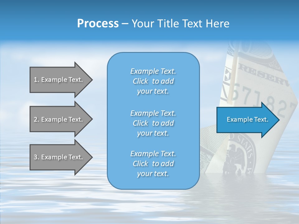 Money Ship PowerPoint Template