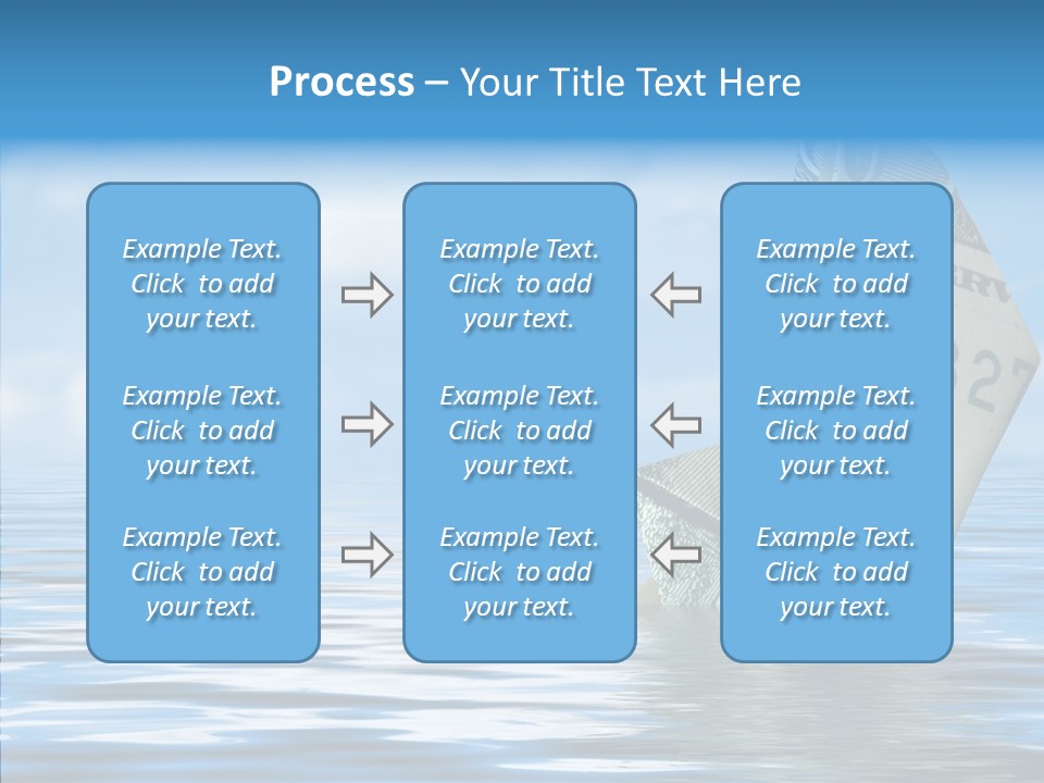 Money Ship PowerPoint Template