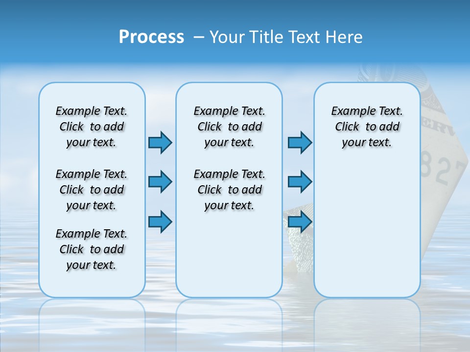 Money Ship PowerPoint Template