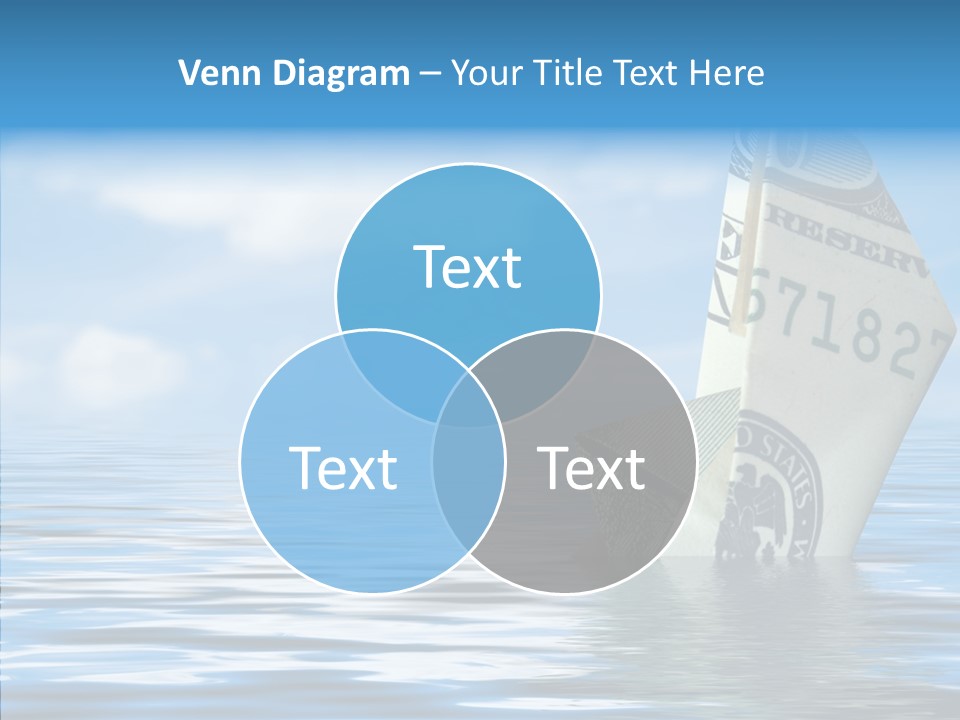 Money Ship PowerPoint Template
