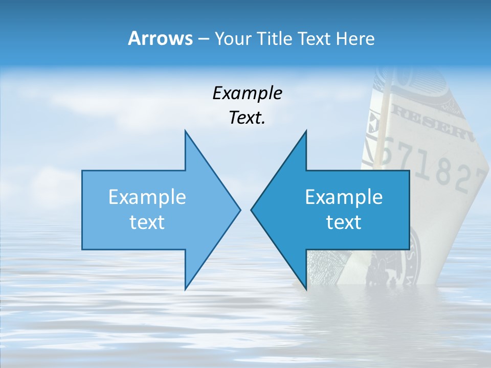 Money Ship PowerPoint Template
