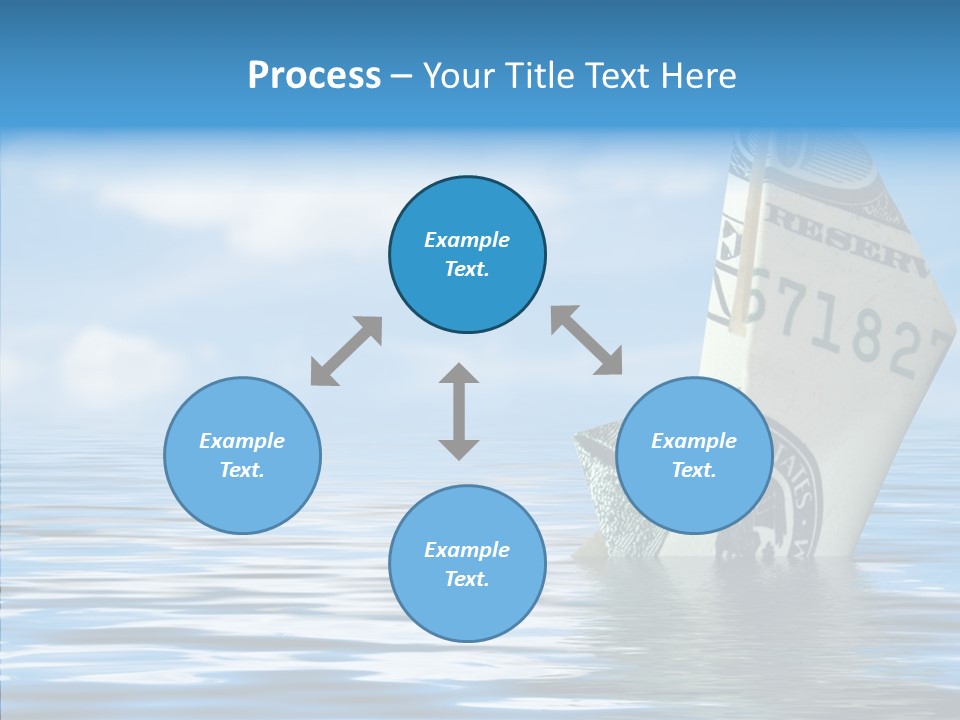 Money Ship PowerPoint Template