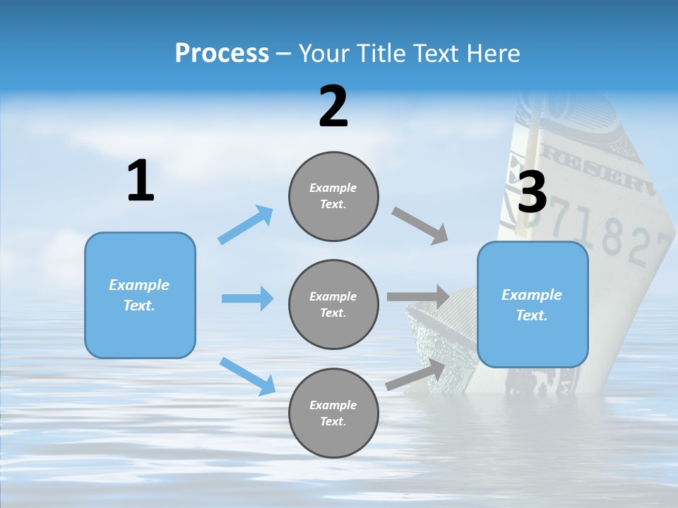 Money Ship PowerPoint Template