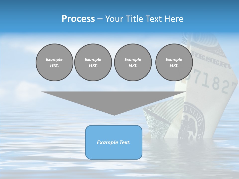 Money Ship PowerPoint Template