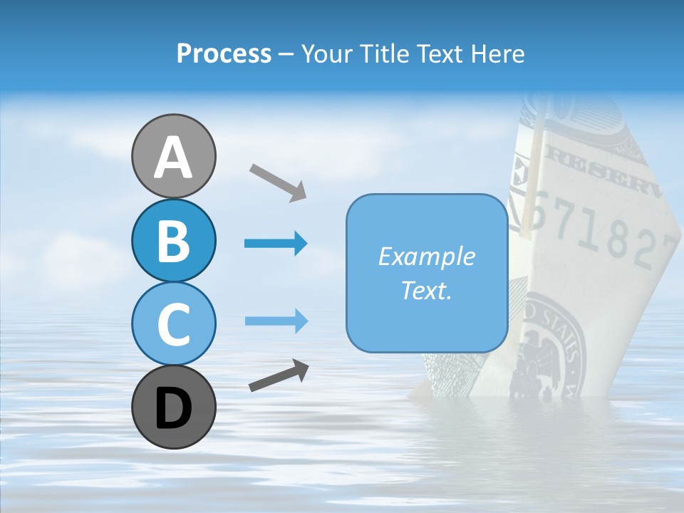 Money Ship PowerPoint Template