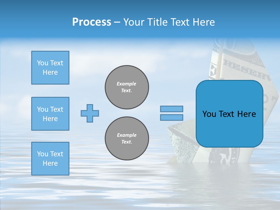 Money Ship PowerPoint Template