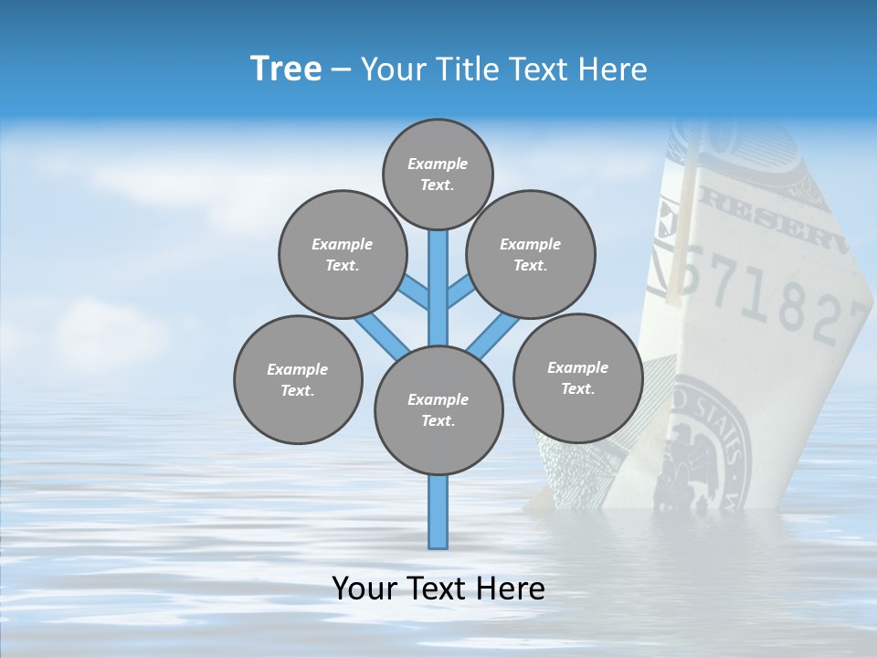Money Ship PowerPoint Template