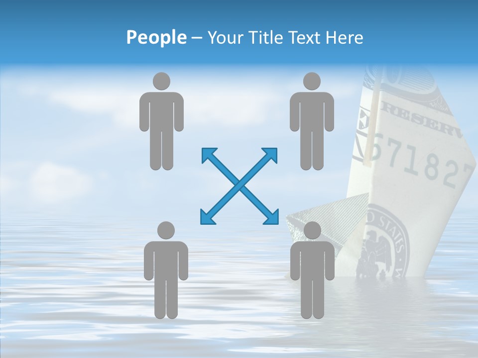 Money Ship PowerPoint Template