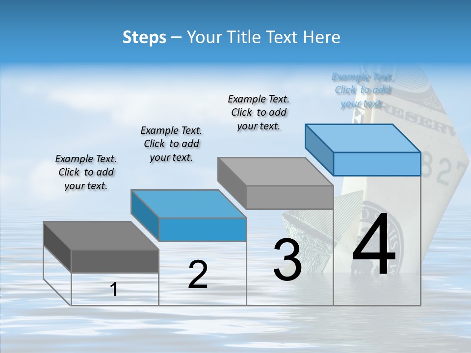 Money Ship PowerPoint Template