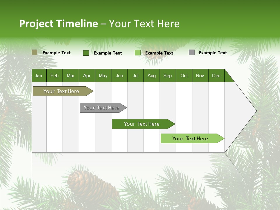 X Mas Season Holiday PowerPoint Template