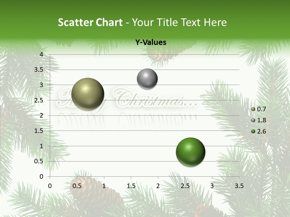 X Mas Season Holiday PowerPoint Template