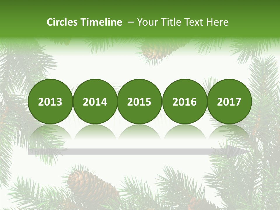 X Mas Season Holiday PowerPoint Template