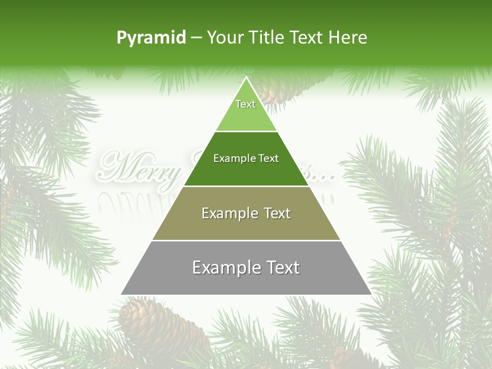 X Mas Season Holiday PowerPoint Template