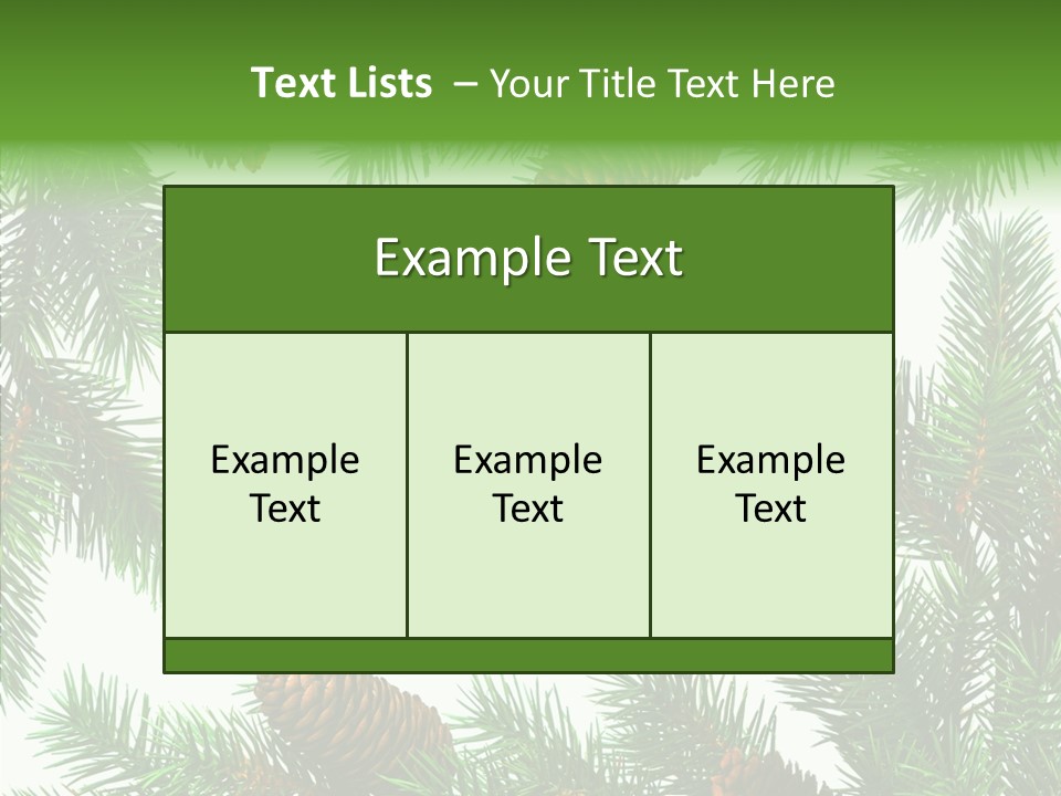 X Mas Season Holiday PowerPoint Template