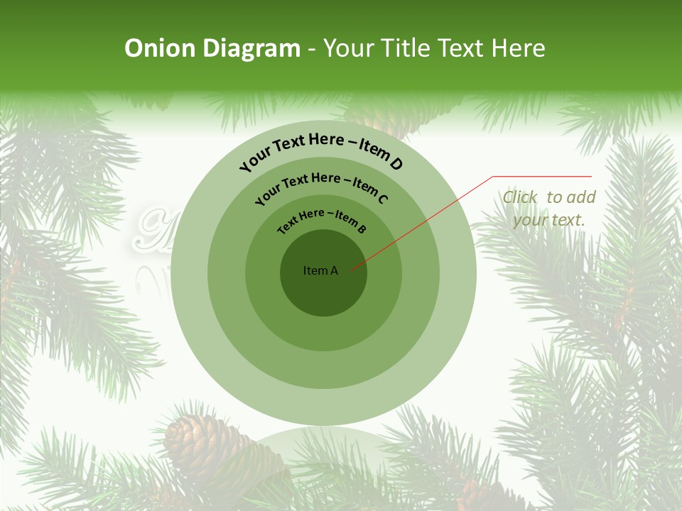 X Mas Season Holiday PowerPoint Template