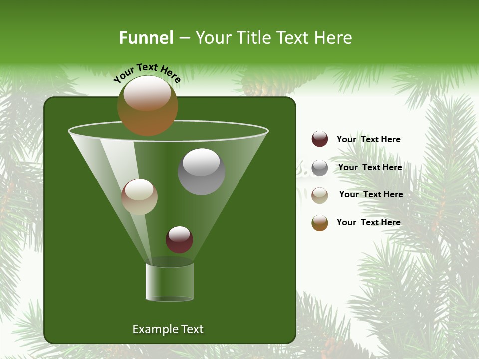 X Mas Season Holiday PowerPoint Template