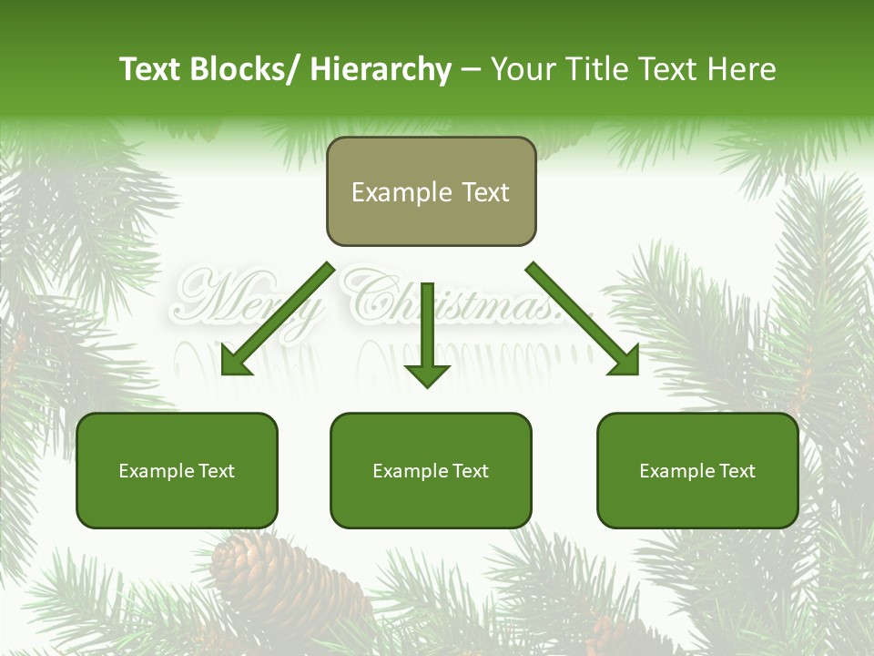 X Mas Season Holiday PowerPoint Template