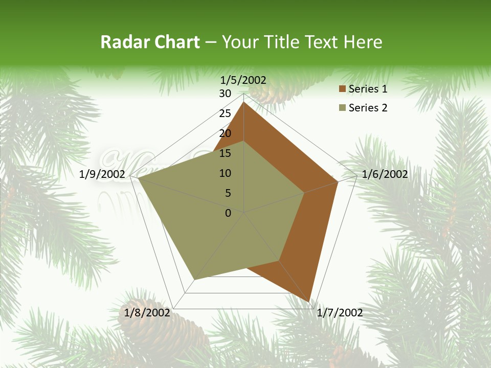 X Mas Season Holiday PowerPoint Template