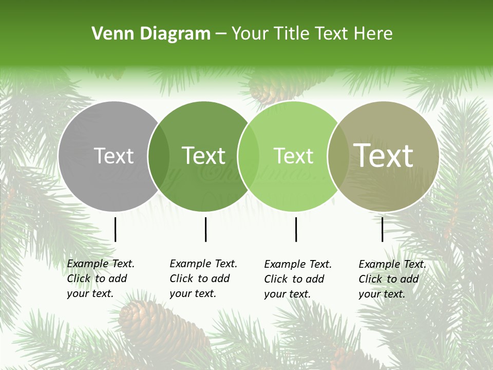 X Mas Season Holiday PowerPoint Template