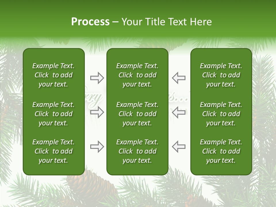 X Mas Season Holiday PowerPoint Template