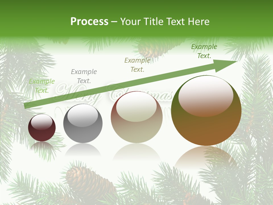 X Mas Season Holiday PowerPoint Template