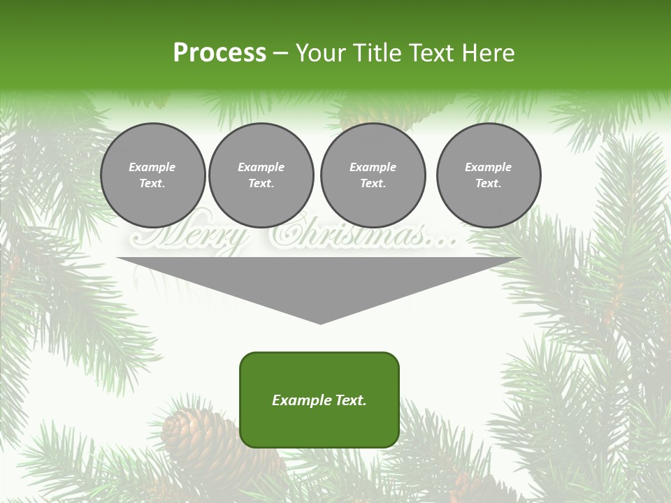 X Mas Season Holiday PowerPoint Template