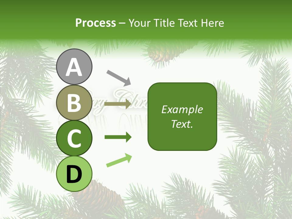 X Mas Season Holiday PowerPoint Template