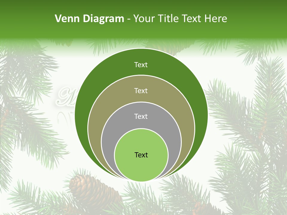 X Mas Season Holiday PowerPoint Template