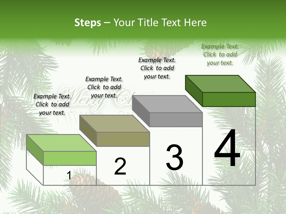 X Mas Season Holiday PowerPoint Template