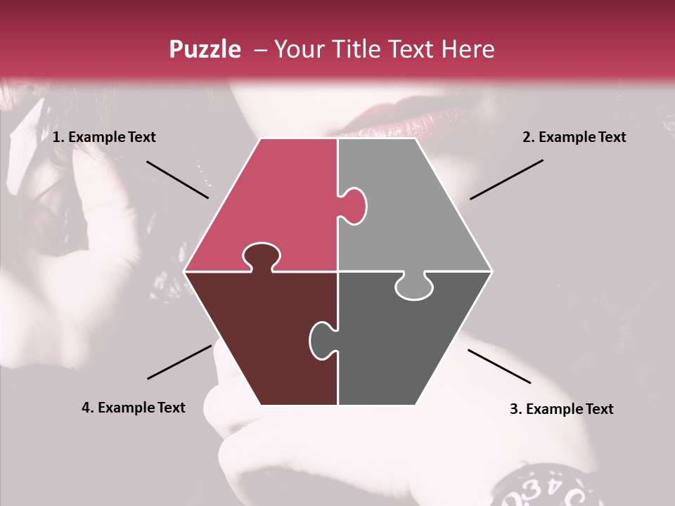 People Table Meeting PowerPoint Template