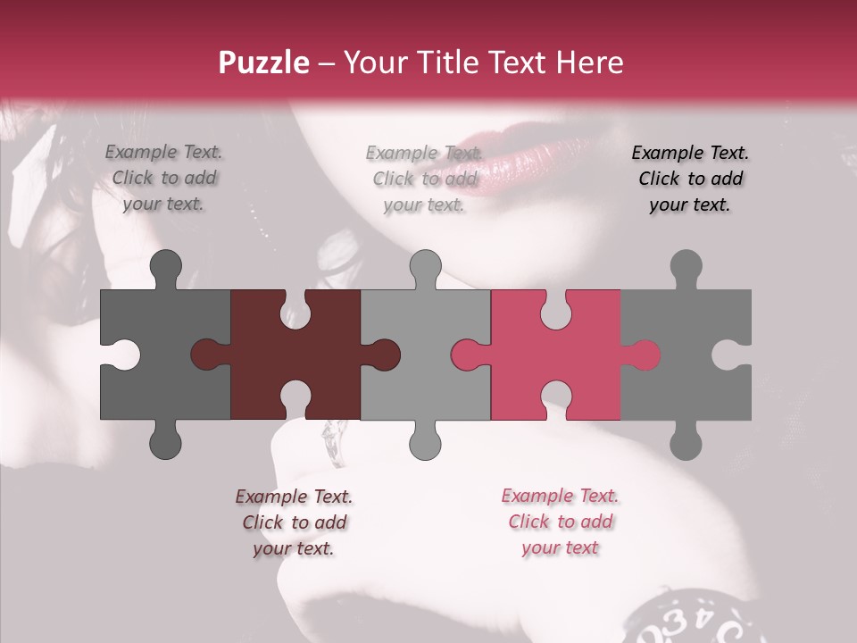 People Table Meeting PowerPoint Template