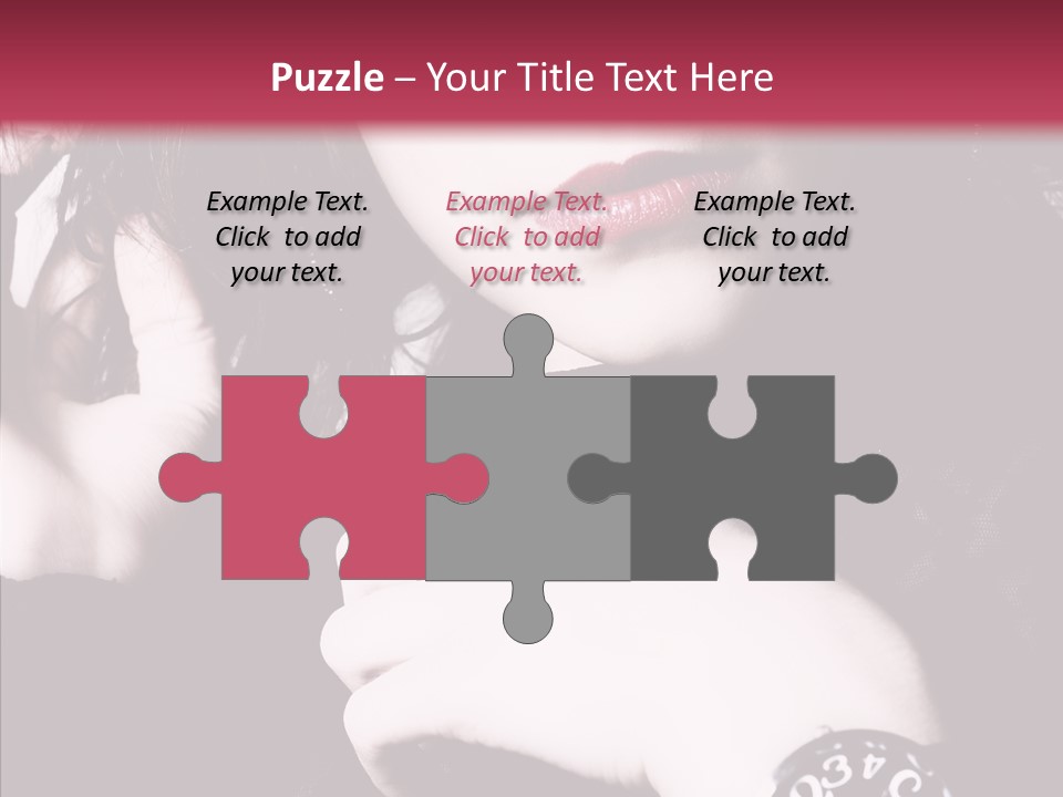 People Table Meeting PowerPoint Template