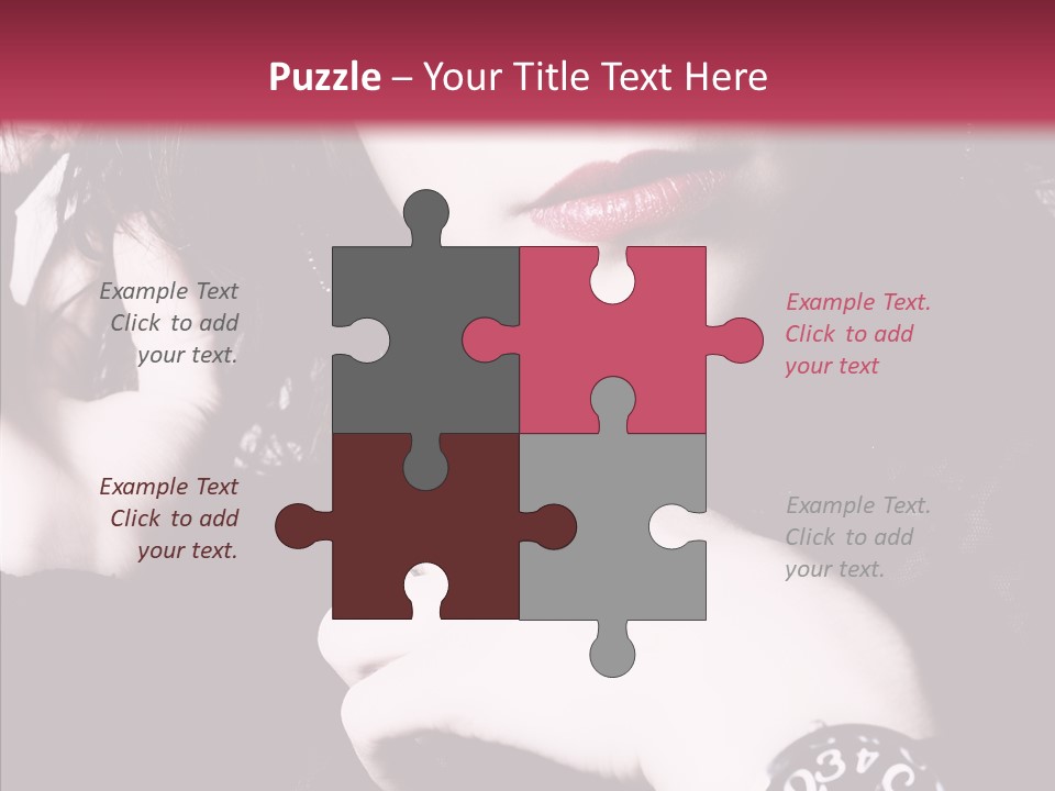 People Table Meeting PowerPoint Template