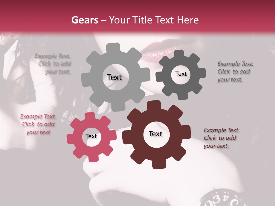 People Table Meeting PowerPoint Template