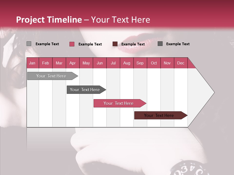 People Table Meeting PowerPoint Template