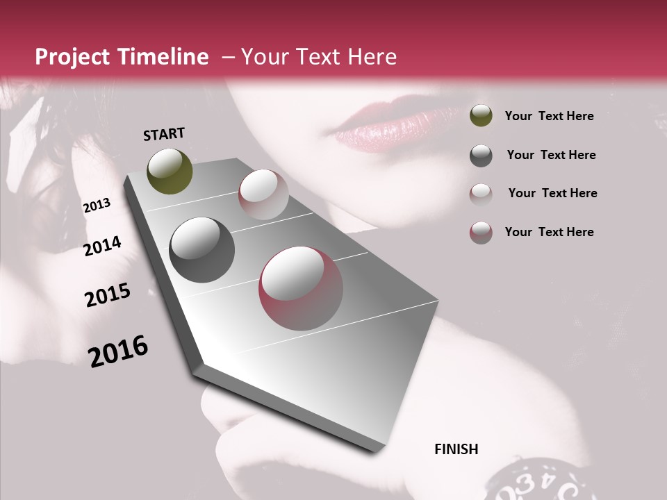 People Table Meeting PowerPoint Template