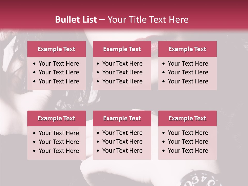 People Table Meeting PowerPoint Template