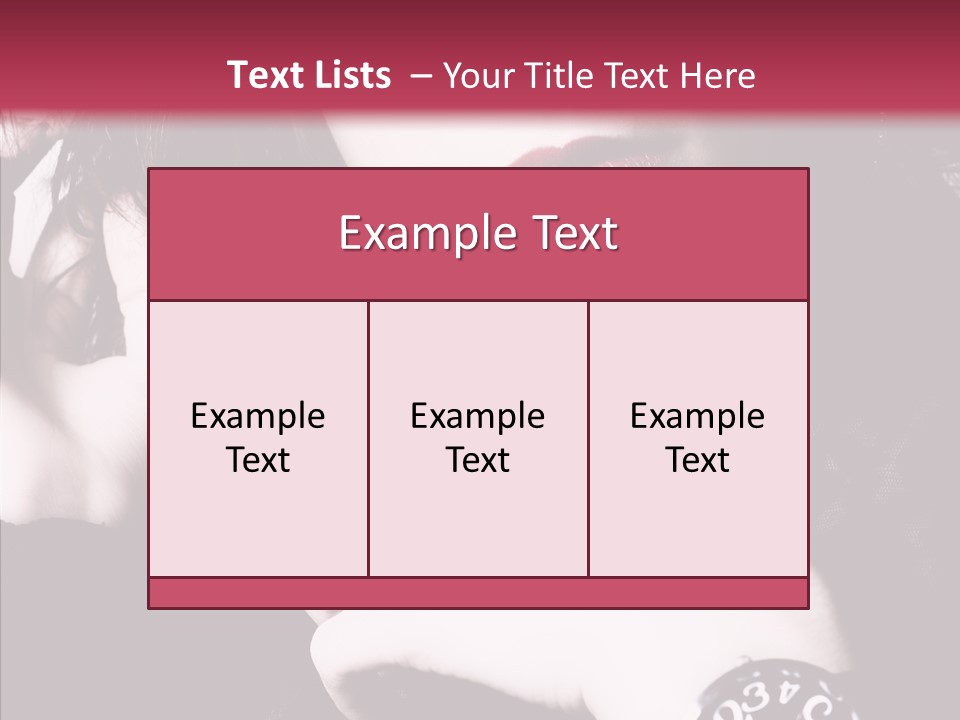 People Table Meeting PowerPoint Template