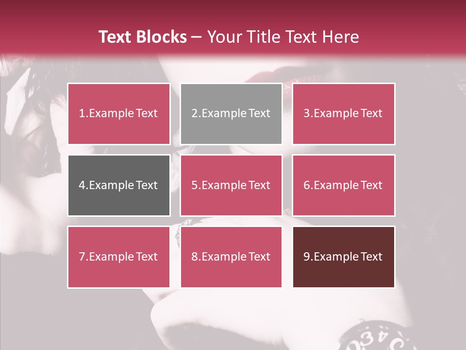 People Table Meeting PowerPoint Template