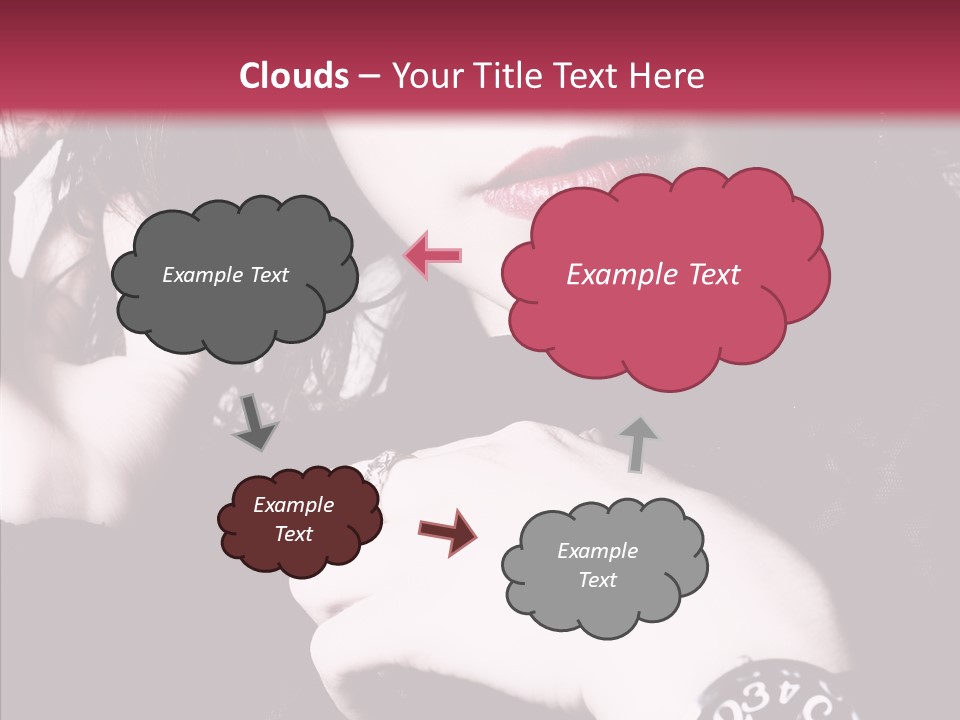 People Table Meeting PowerPoint Template