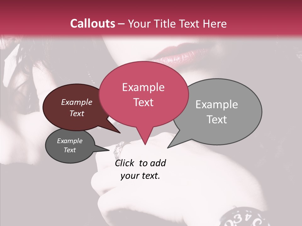 People Table Meeting PowerPoint Template