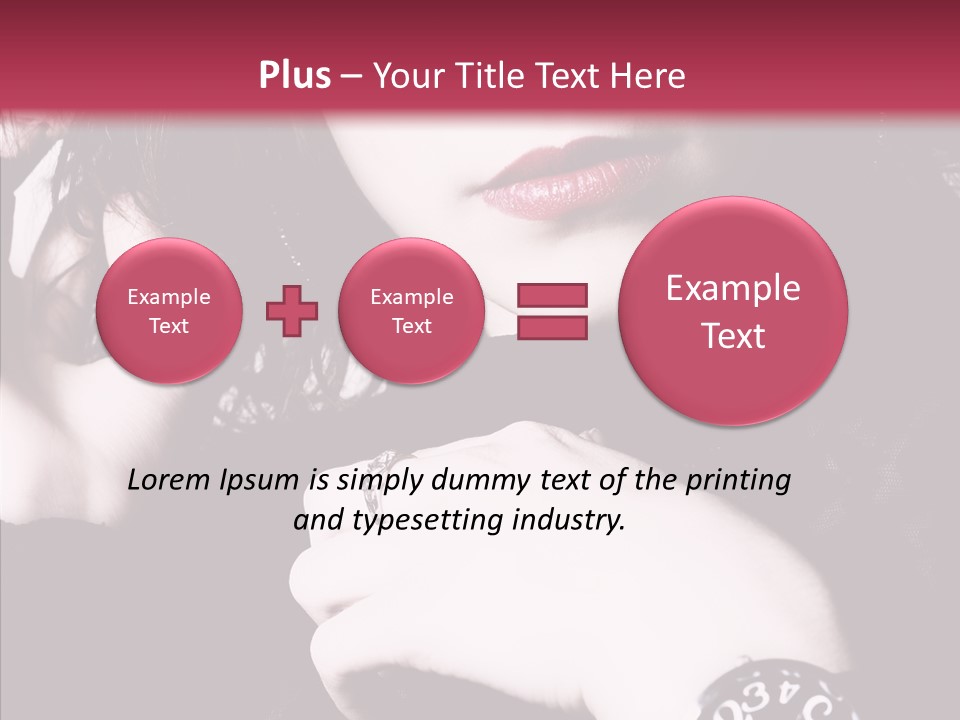 People Table Meeting PowerPoint Template