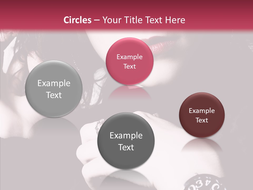 People Table Meeting PowerPoint Template