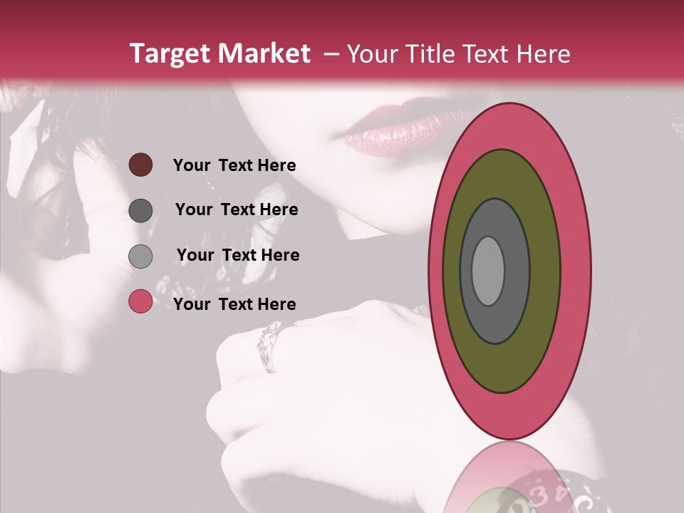 People Table Meeting PowerPoint Template